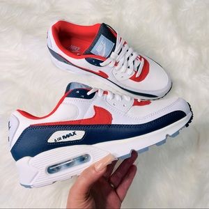 2021 NIKE AIR MAX 90 'USA DENIM' Size 9m / 10.5w